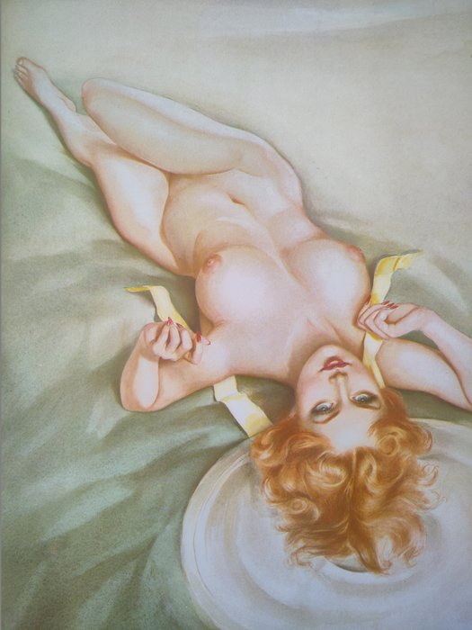 Alberto Vargas - Vargas Pin Up (print 1980er) - 1950‹erne