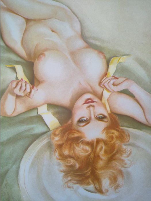 Alberto Vargas - Vargas Pin Up (print 1980er) - 1950‹erne