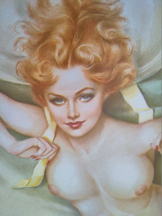 Alberto Vargas - Vargas Pin Up (print 1980er) - 1950‹erne