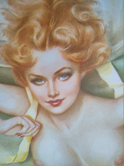 Alberto Vargas - Vargas Pin Up (print 1980er) - 1950‹erne