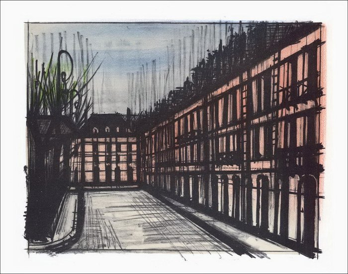 Bernard Buffet (1928-1999) - Série de 10 Lithographies sur Paris (Série complète)