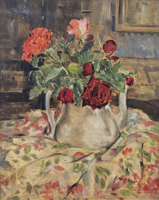 Antonio D'Urso (1934-2015) - Vaso di fiori