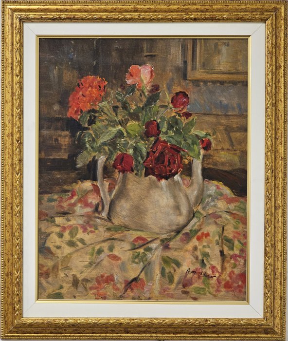 Antonio D'Urso (1934-2015) - Vaso di fiori