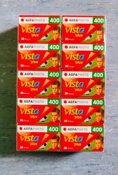 Agfa Vista 400/36 - 10 Pack (35mm Film) Ubrugt film