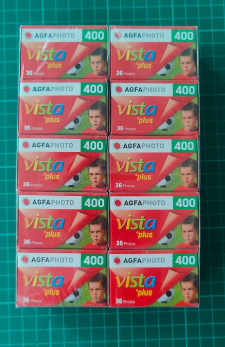 Agfa Vista 400/36 - 10 Pack (35mm Film) Ubrugt film