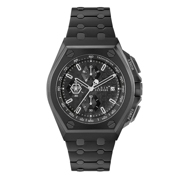 Philipp Plein - Ingen mindstepris - Mænd - HELT NY - Hyper Sport Plein Extreme Black IP PWGAA0821