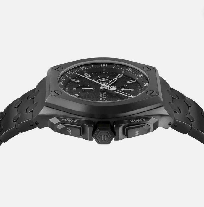 Philipp Plein - Ingen mindstepris - Mænd - HELT NY - Hyper Sport Plein Extreme Black IP PWGAA0821