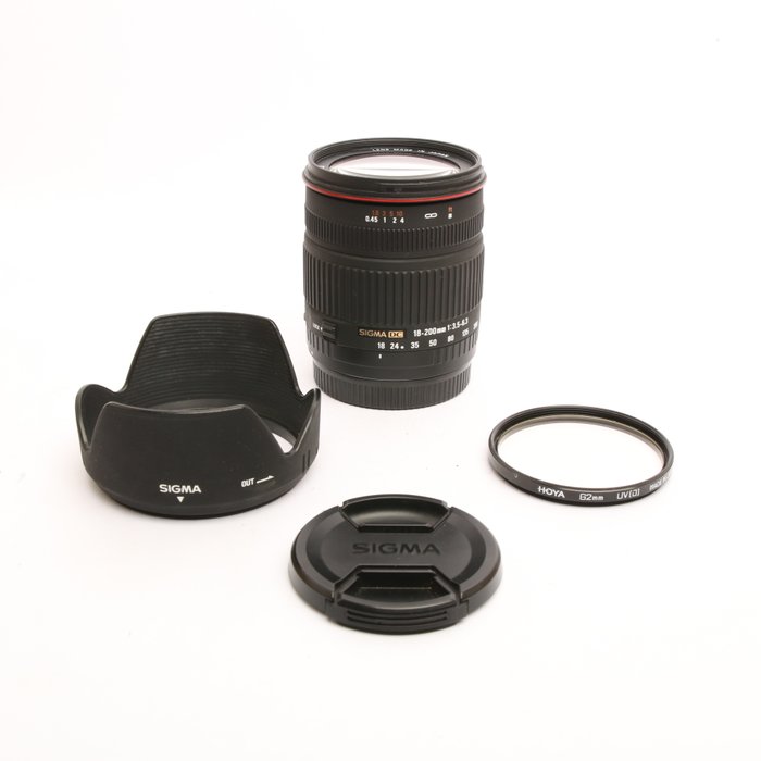 Sigma 18-200mm f/3.5-6.3 DC voor EF-S Digitalt refleks kamera (DSLR)