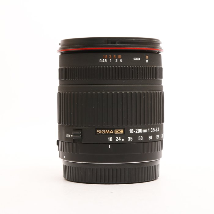 Sigma 18-200mm f/3.5-6.3 DC voor EF-S Digitalt refleks kamera (DSLR)