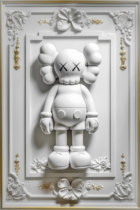 Artxlife - Vuitton Kaws Framed 3 [XXL]