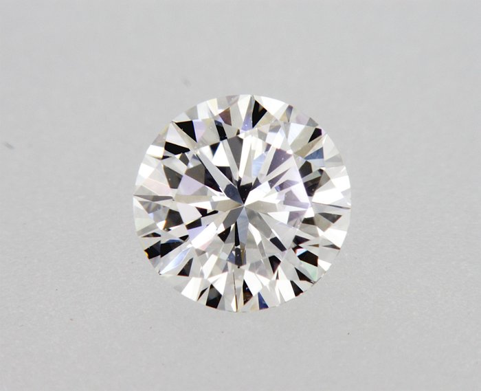 1 pcs Diamant  (Natur)  - 071 ct - Rund - I - VS1 - Gemological Institute of America (GIA) - k10