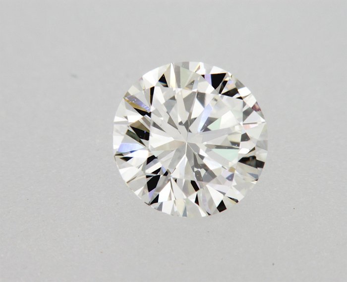 1 pcs Diamant  (Natur)  - 071 ct - Rund - I - VS1 - Gemological Institute of America (GIA) - k10