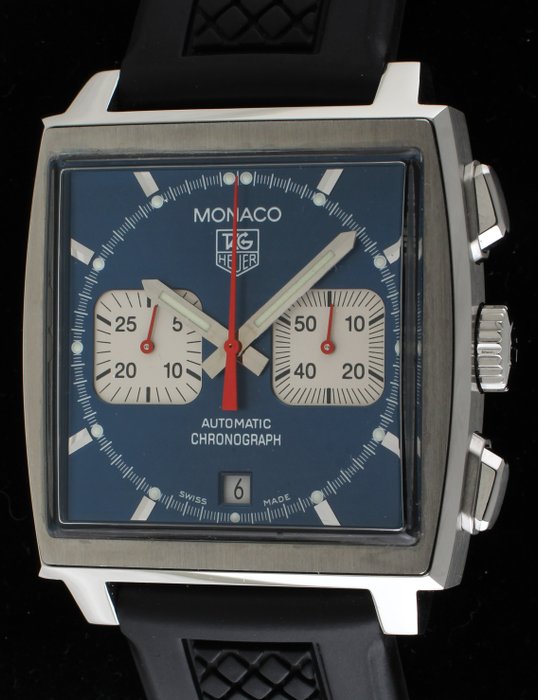 TAG Heuer - 'Monaco Steve McQueen' - Automatic Chronograph - Ref. No: CW2113-0 - Mænd - 2000-2010