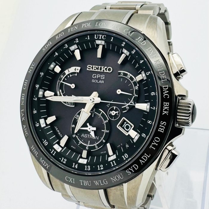 Seiko - Astron  8X53-0AB0-2 Ceramic GPS Solar - Ingen mindstepris - Mænd - 2011-nu