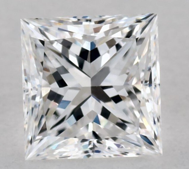 Ingen mindstepris - 1 pcs Diamant  (Natur)  - 0.71 ct - Kvadrat - D (farveløs) - SI1 - Gemological Institute of America (GIA)