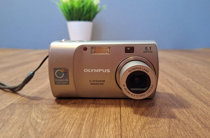 Olympus C-315 zoom + 256MB - Digitalt kompaktkamera