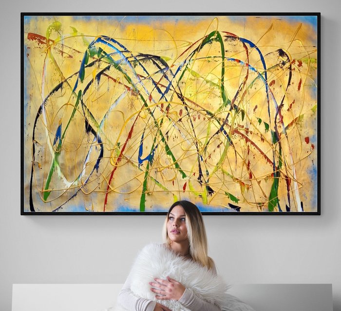 Irena Lenartowicz (Ika) - Composition with Gold - XXL