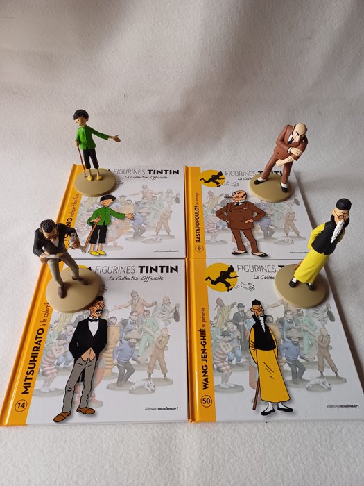 MOULINSART - Tintin - Mitsuhirato-tchang-wang jen ghe-rastapopoulos