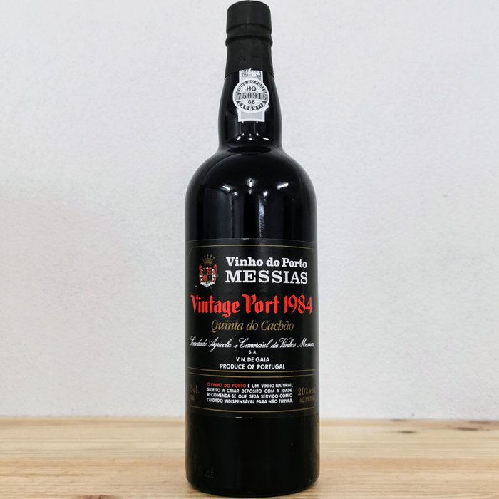 1984 Messias, Quinta do Cachão - Vintage Port -  Douro  - 1 Flaske (0,75L)