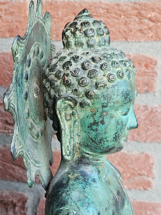 Stående Buddha - 60 cm - Sydøstasien  (Ingen mindstepris)