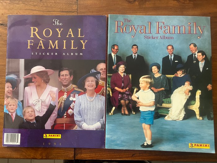 Panini - The Royal Family - 2 Complete Album