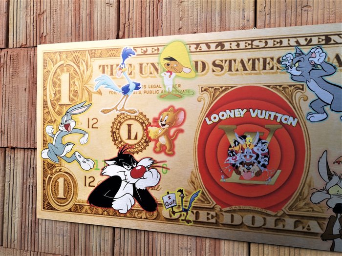 Anthony Dubois (1979) - Looney Vuitton vintage dollar bill