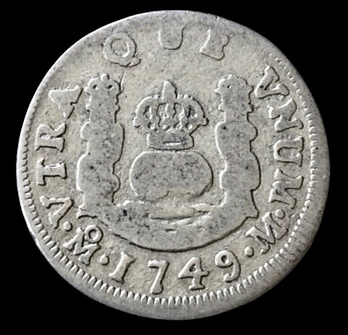 Spanien. Fernando VI (1746-1759). Real - 1747 M - México - (R677)  (Ingen mindstepris)