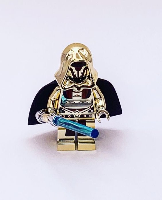 Lego - Star Wars - Chrome Gold Plated Darth Revan New!!