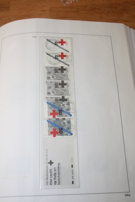 Holland og oversøisk 1852/2000 - Parti i Davo-album, 2 stambøger, FDC-album