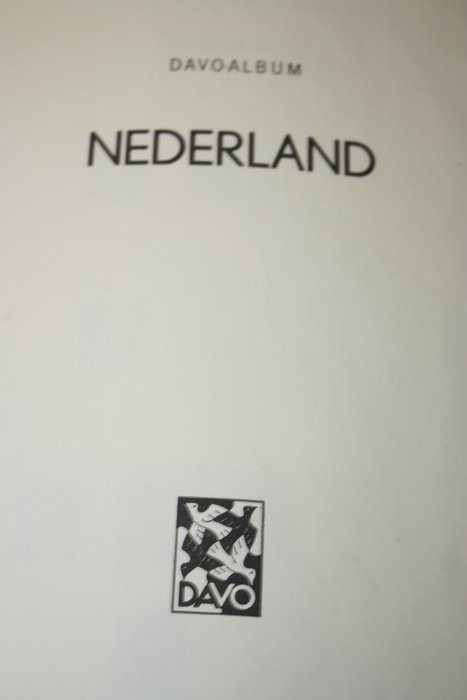 Holland og oversøisk 1852/2000 - Parti i Davo-album, 2 stambøger, FDC-album