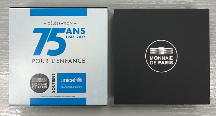 Frankrig 2 Euro 2021 "UNICEF" Proof  (Ingen mindstepris)