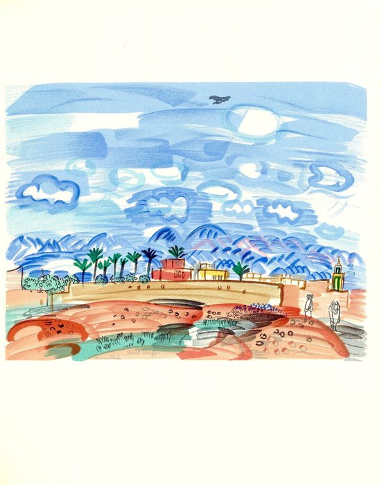 Raoul Dufy (1877-1953) - Marrakech