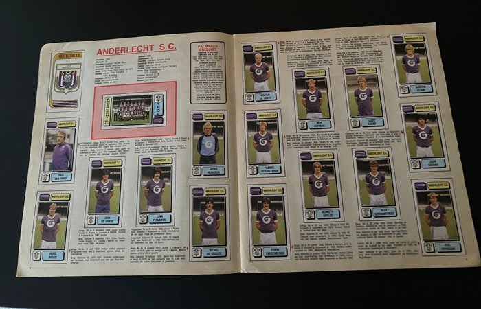 Panini - Football 83 Belgium - Complete Album