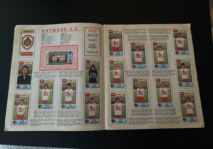 Panini - Football 83 Belgium - Complete Album