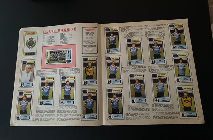 Panini - Football 83 Belgium - Complete Album