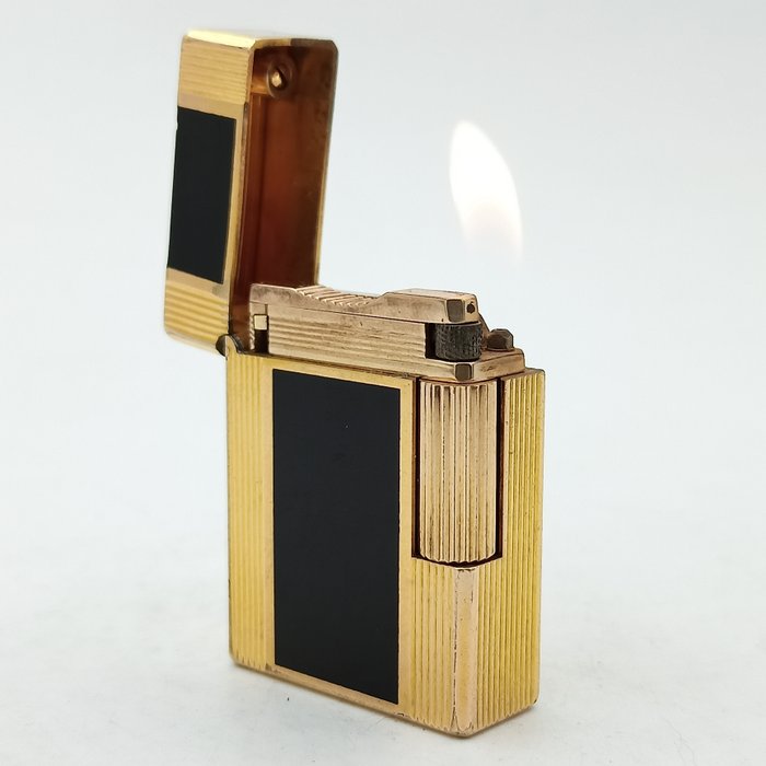 S.T. Dupont - Linea 1 - Tamaño pequeño - Lighter - Lak, forgyldt