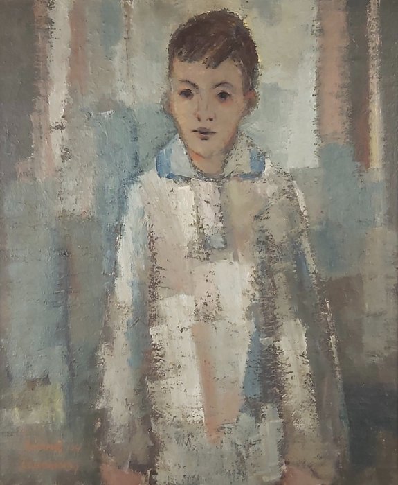 Roland Laermans (1937-1997) - Portrait of a kid