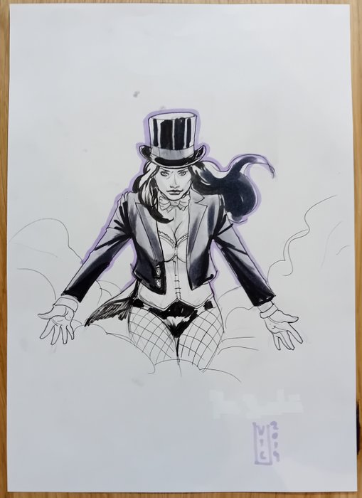 Victor Ibañez - 1 Original drawing - Zatanna - 2014