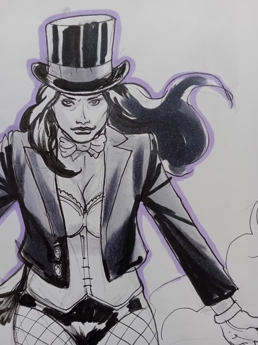 Victor Ibañez - 1 Original drawing - Zatanna - 2014