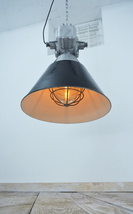 Hængende lampe - Aluminium, Glas, Stål