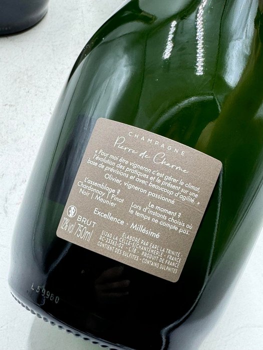 Pierre de Charme Excellence Millésimé - Champagne - 3 Flaske (0,75L)