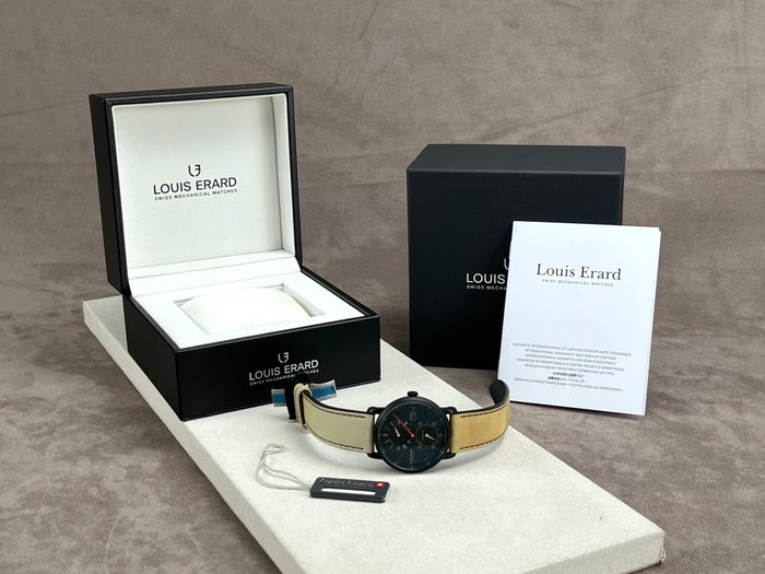 Louis Erard - Excellence  Regulator Black PVD Automatic Date - 86236NN12BVDN17 - Mænd - 2011-nu