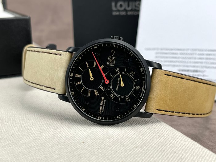 Louis Erard - Excellence  Regulator Black PVD Automatic Date - 86236NN12BVDN17 - Mænd - 2011-nu