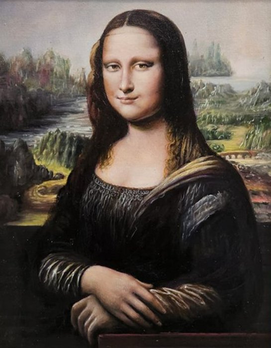 T. Acherman (XX), da Leonardo da Vinci - La Gioconda