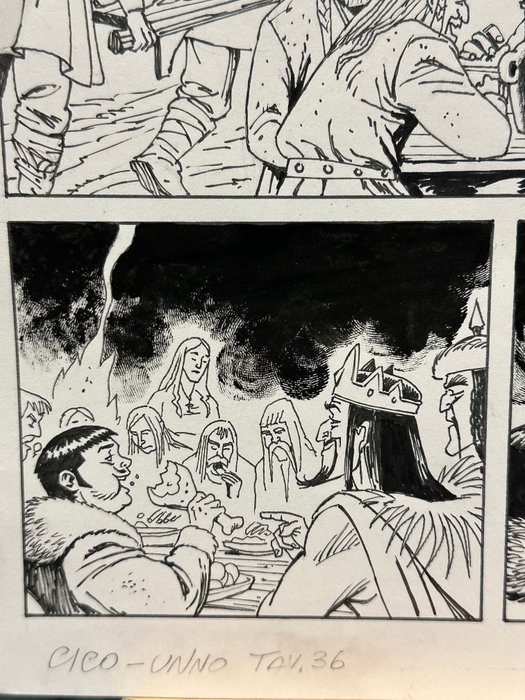 Sommacal, Giorgio - 1 Original page - Zagor - Cico a spasso nel tempo #2 - 2017