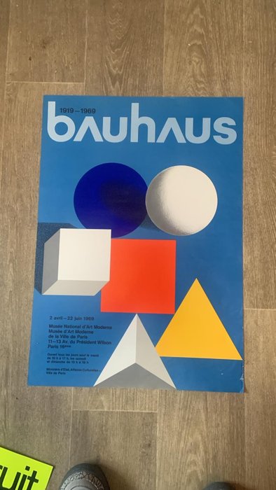 Herbert Ba - 50 ans du Bauhaus - Stuttgart - 1968