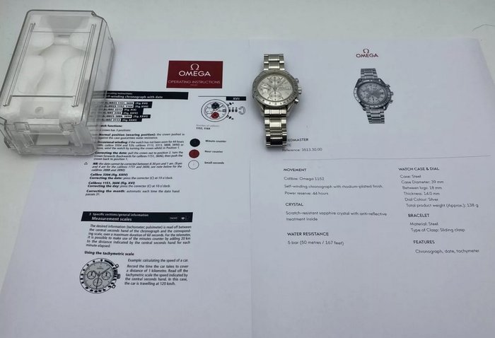 Omega - Speedmaster - Ingen mindstepris - 3513.30 - Mænd - 2000-2010