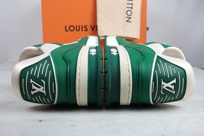 Louis Vuitton - LV Trainer Green - Træningssko med lav ankel - Størelse: EU 44