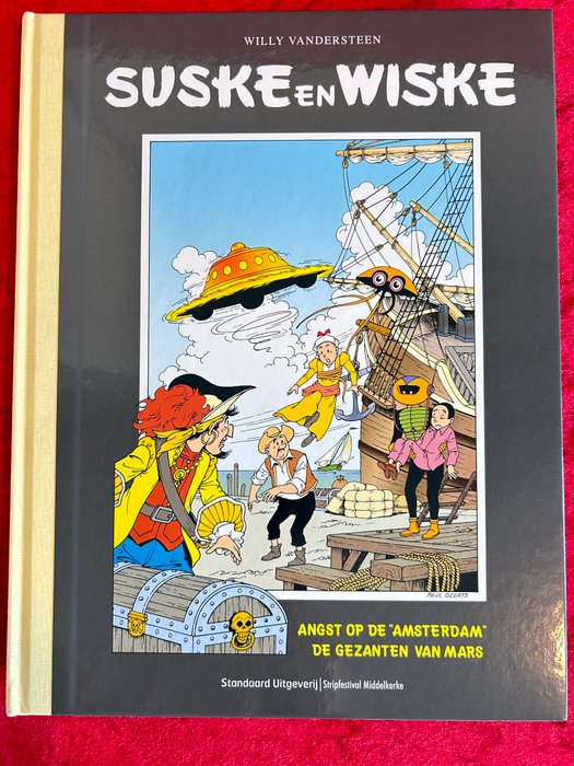 Suske en Wiske Middelkerke/Standaard uitgaven luxe - Angst op de "Amsterdam" - De gezanten van Mars - 2 Album - Begrænset og nummereret udgave - 2007