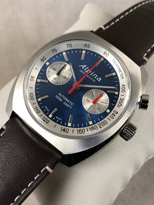 Alpina - Startimer Pilot Heritage Chronograph Automatic - AL-727LNS4H6 - Mænd - 2011-nu